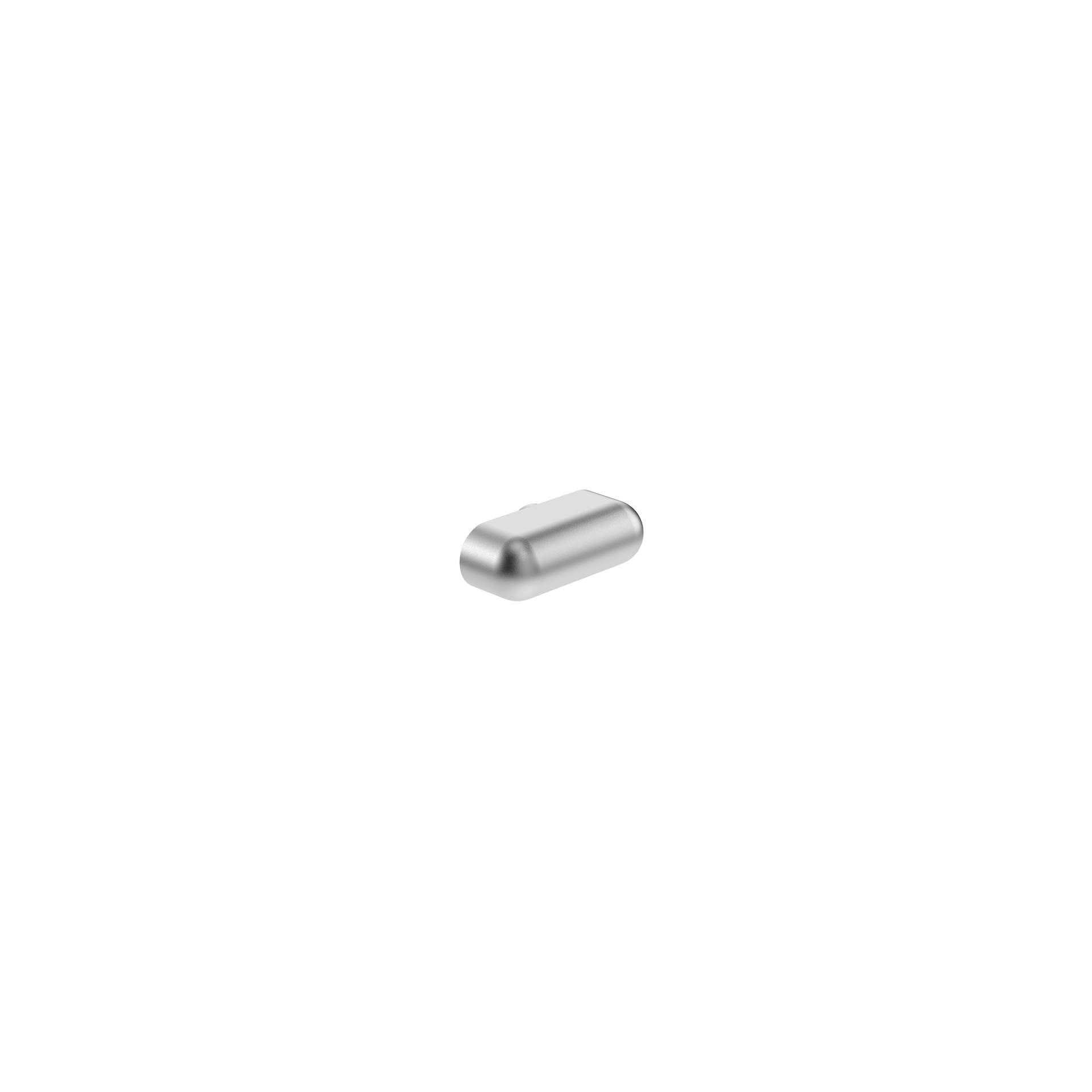 JNF knop voor knopcilinder en WC-slot model B15 – RVS