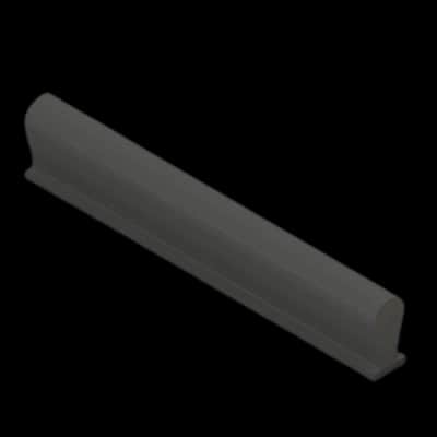 Q-Lon 48950 tochtstrip kader 25 meter zwart