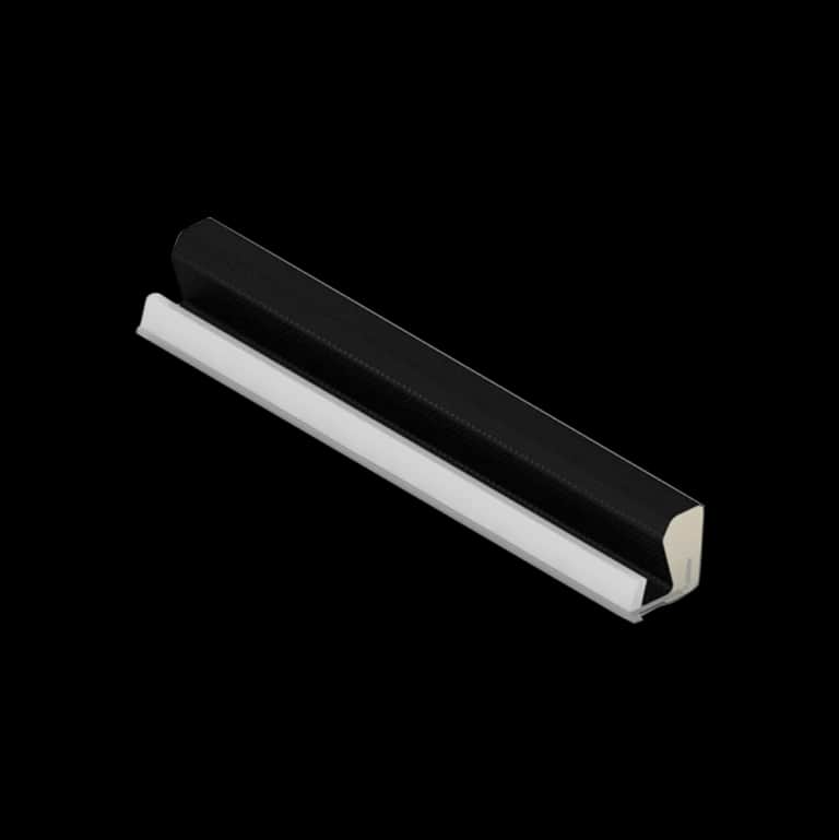 Q-Lon 3070 tochtstrip kader 25 meter zwart