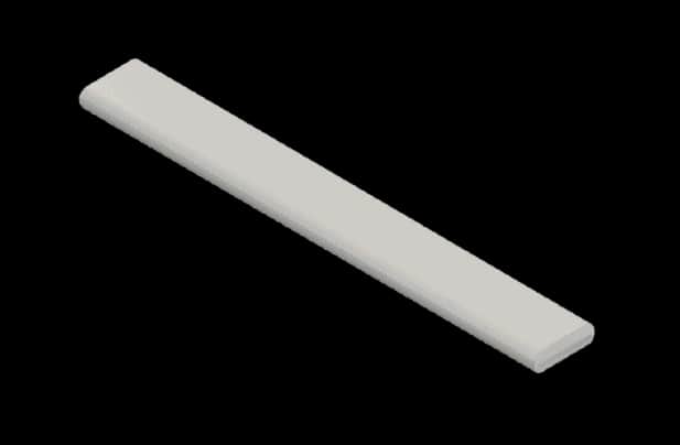 Q-Lon 3122 tochtstrip zelfklevend 400 meter wit