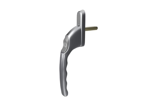 Winlock raamkruk afsluitbaar recht aluminium (f1)