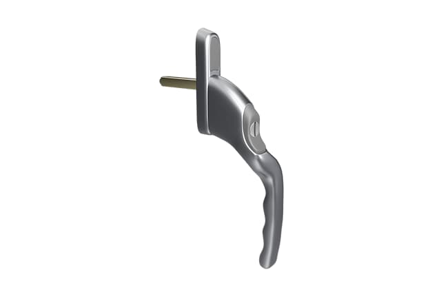 Winlock raamkruk afsluitbaar rechts aluminium (f1)