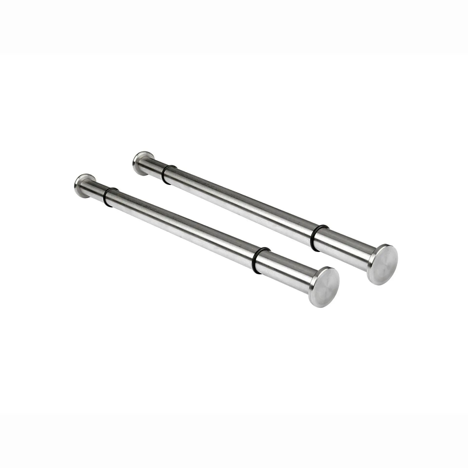 Glasplaatdrager set RVS 300mm