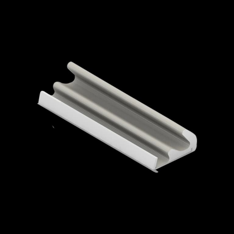 Q-Lon 3073 tochtstrip kader 7 meter zwart brandvertragend