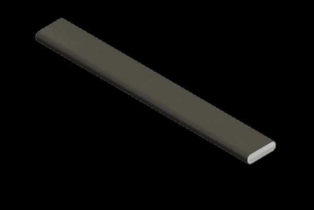 Q-Lon 3122 tochtstrip zelfklevend 7 meter zwart