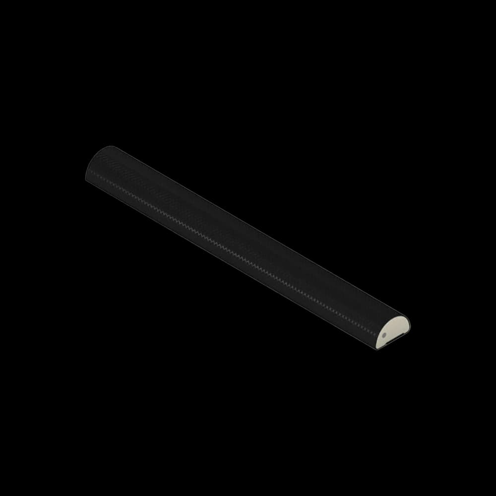 Q-Lon 3124 tochtstrip zelfklevend 7 meter zwart