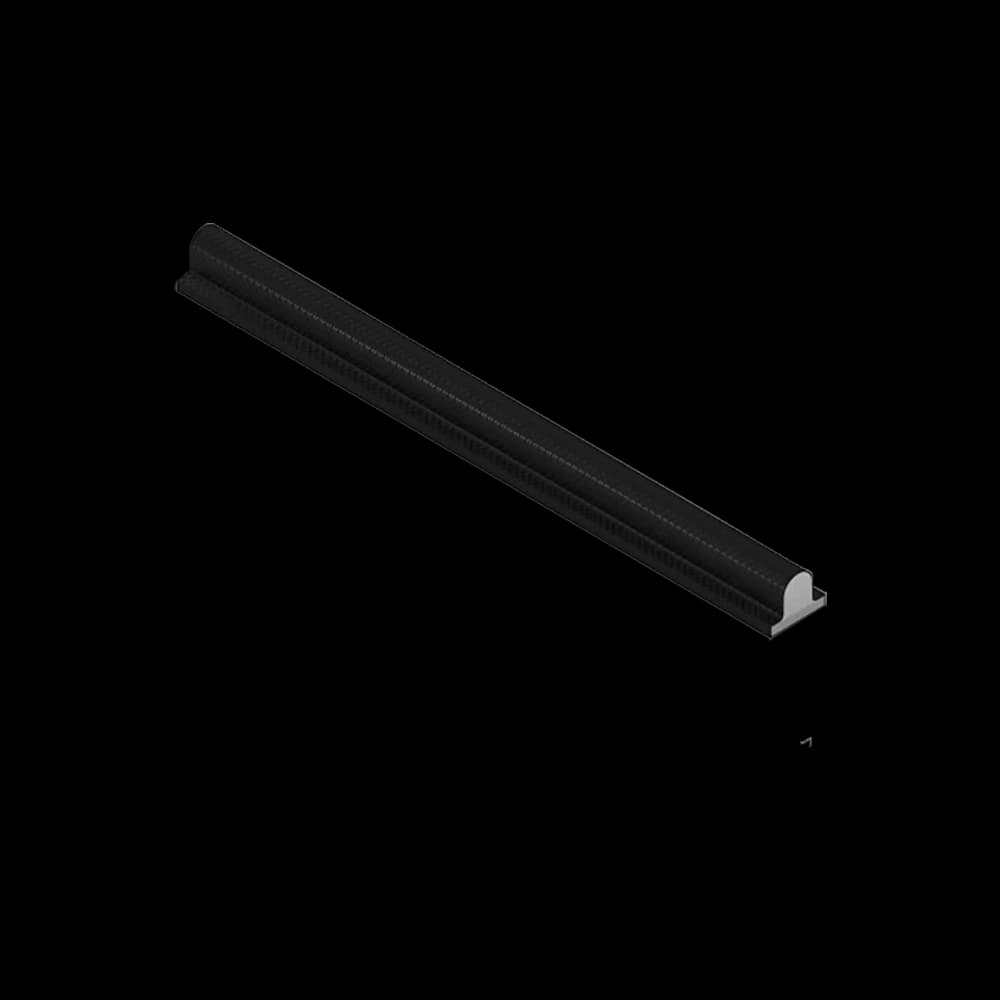 Q-Lon 48400 tochtstrip kader 7 meter zwart