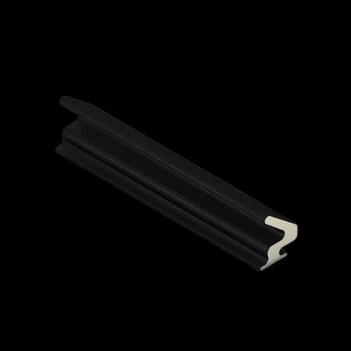 Q-Lon 69447 tochtstrip kader 7 meter zwart