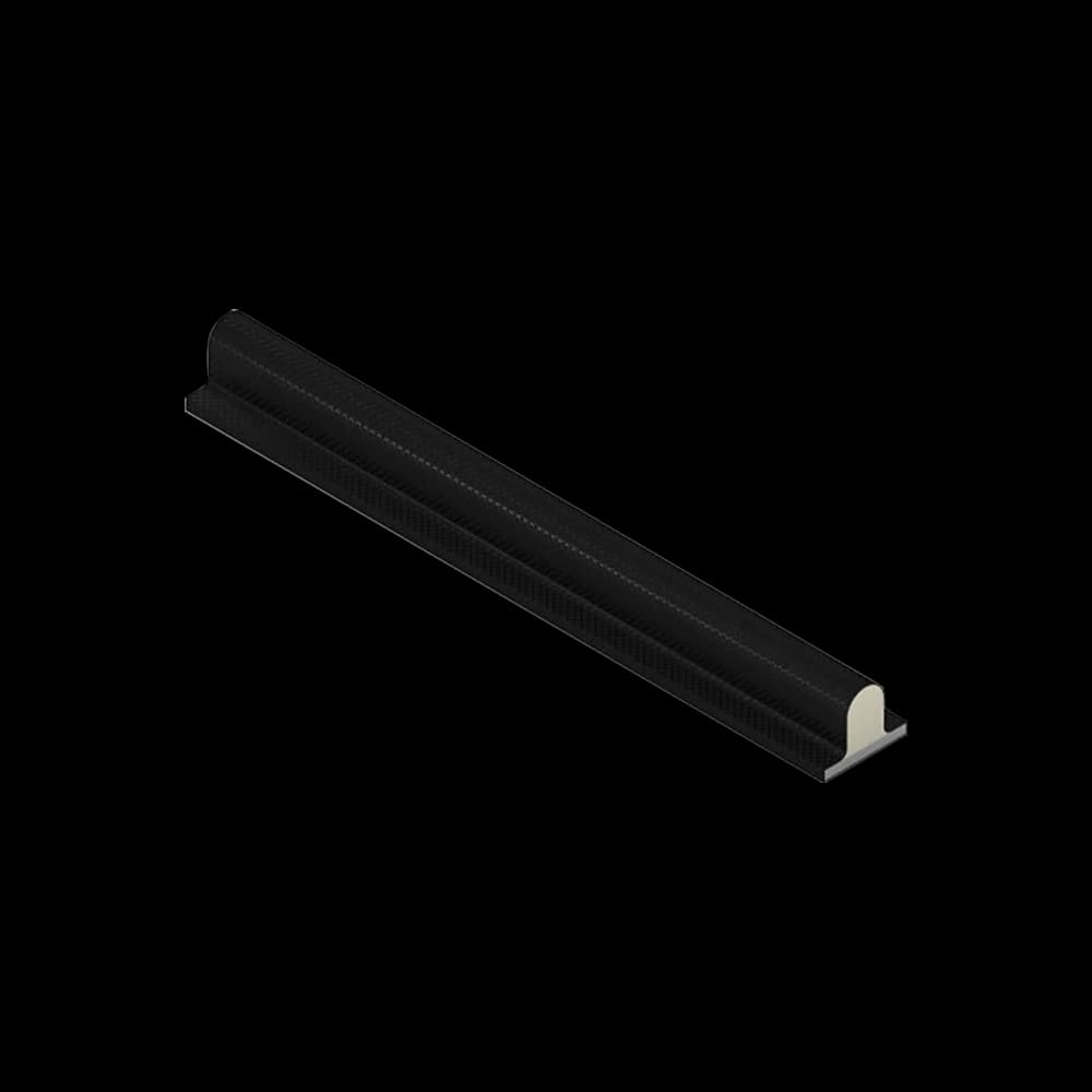 Q-Lon 69510 tochtstrip kader 7 meter zwart