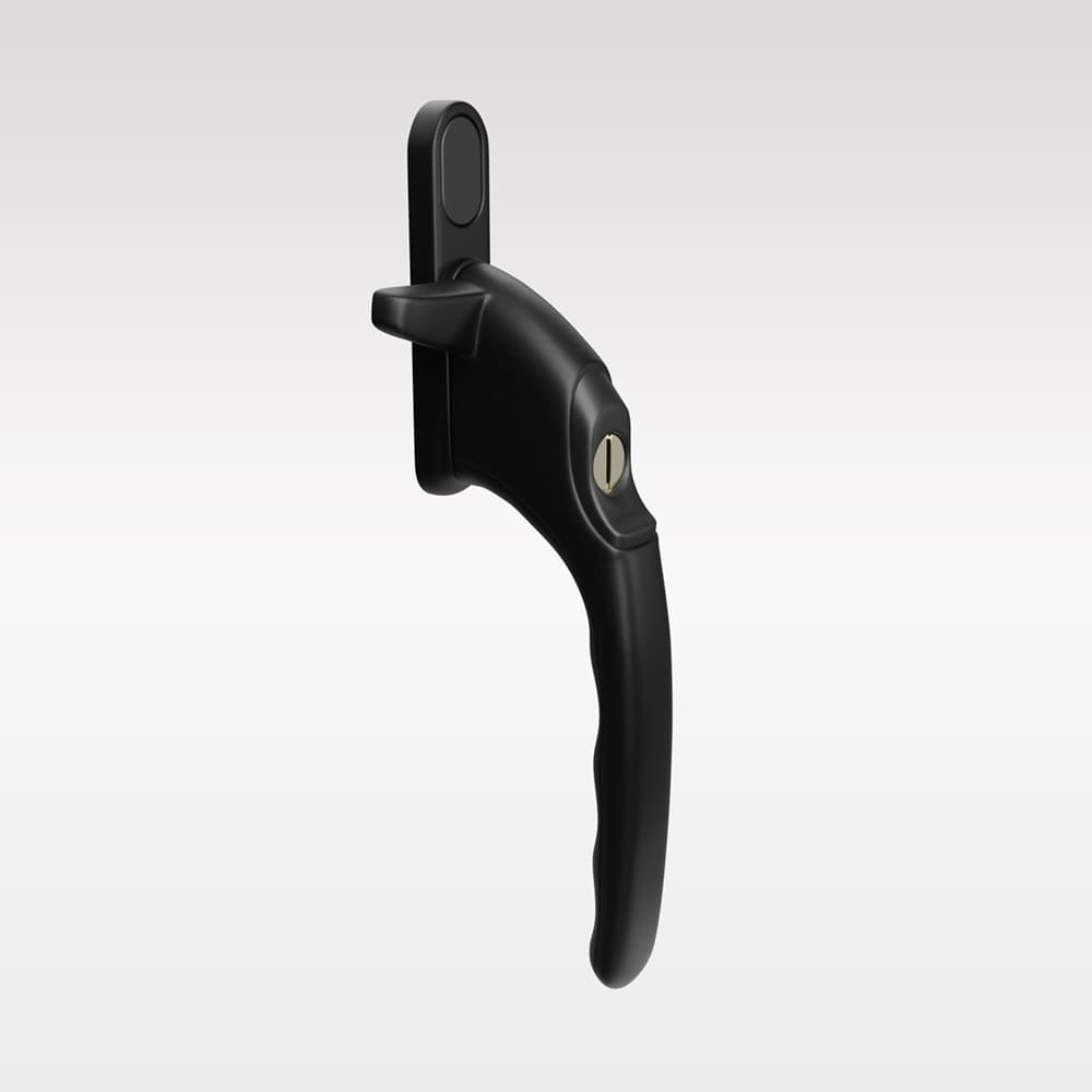 Winlock Easyfit raamboom zwart RH afsluitbaar