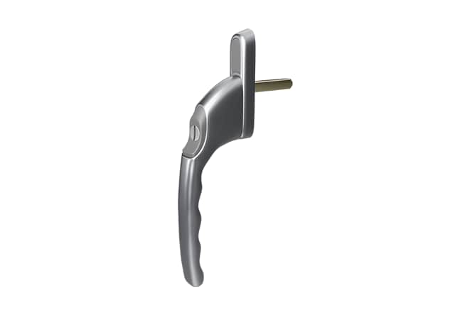 Winlock raamkruk afsluitbaar recht aluminium (f1) 8x30