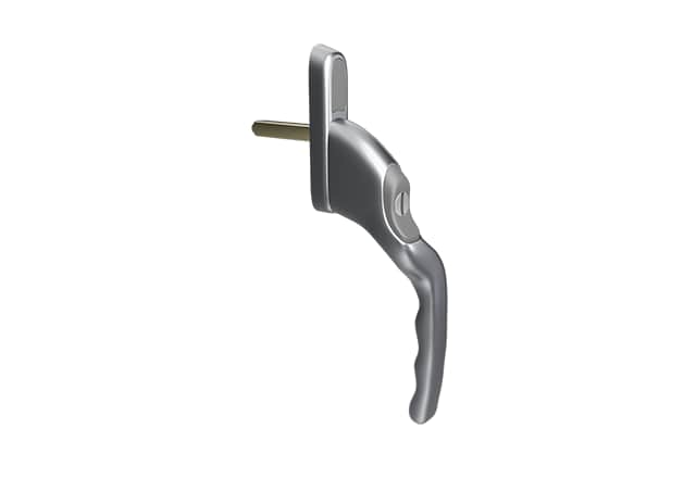 Winlock raamkruk afsluitbaar rechts aluminium (f1) 8x40
