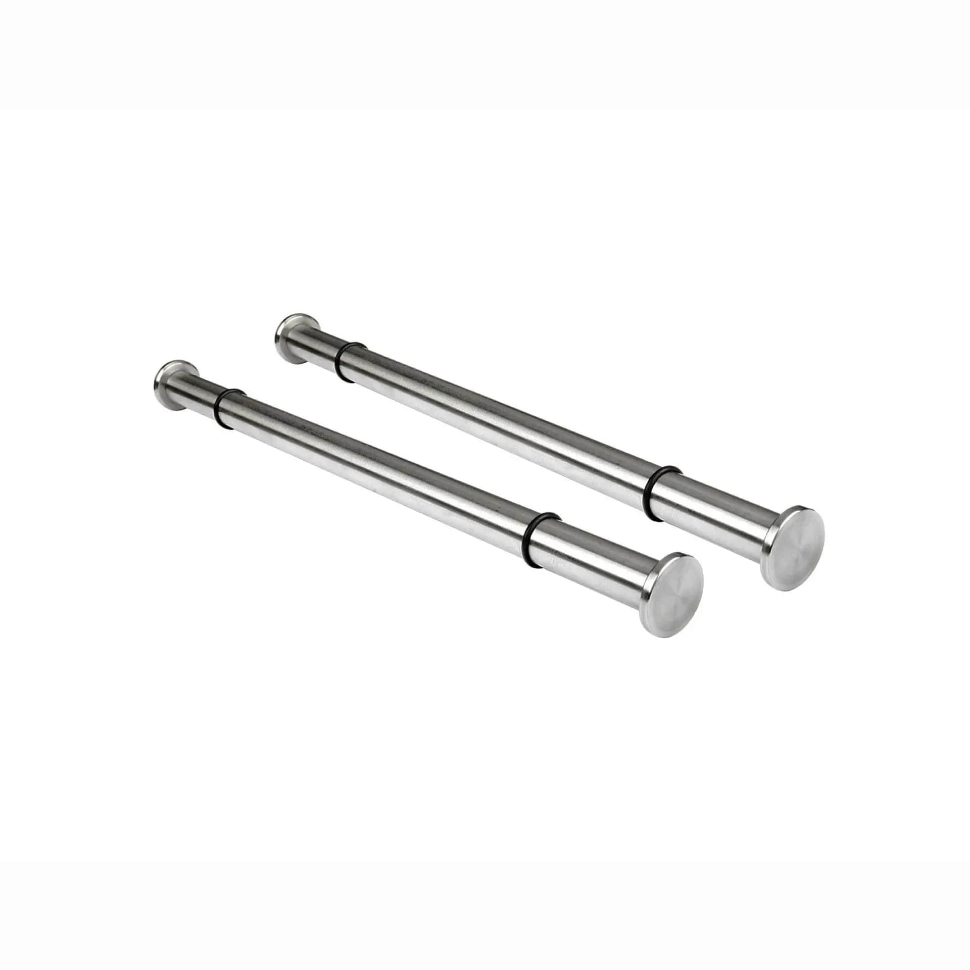 Glasplaatdrager set RVS 150mm
