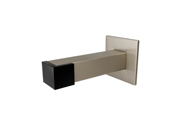 GPF Deurstopper Wand Vierkant 85mm Op Rozet Champagne Blend