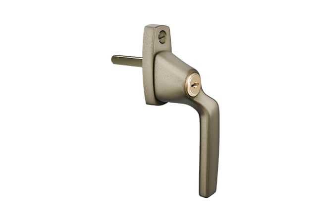AH804 raamkruk Antique Nickel Distressed rechtshandig
