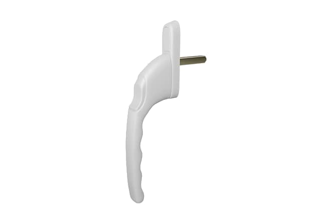 Winlock raamkruk drukknop recht wit 8x30