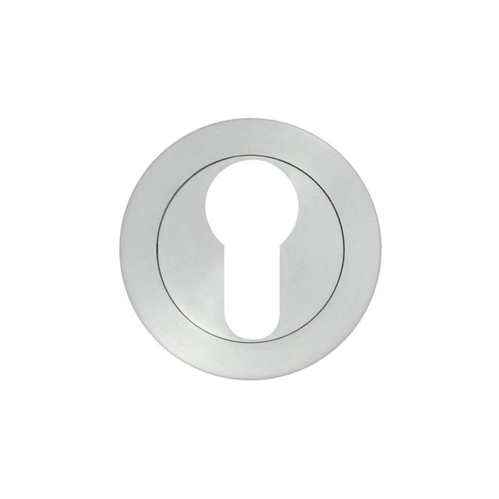 Cilinderrozet rond geborsteld chroom