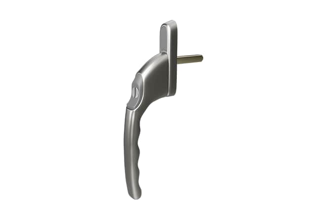 Winlock raamkruk afsluitbaar recht RVS look 8x30
