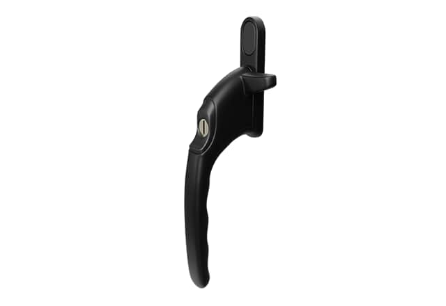 Winlock Easyfit raamboom zwart LH afsluitbaar