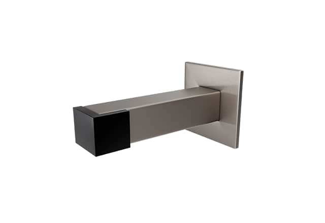 GPF Deurstopper Wand Vierkant 85mm Op Rozet Mocca Blend