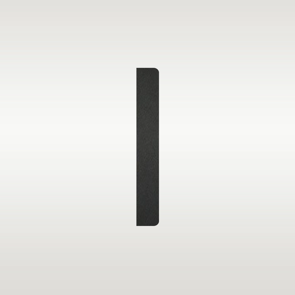 Sleutelrozet rond zwart