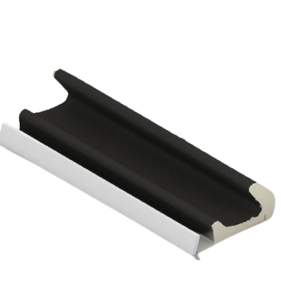 Q-Lon 3109 tochtstrip kader 7 meter zwart brandvertragend