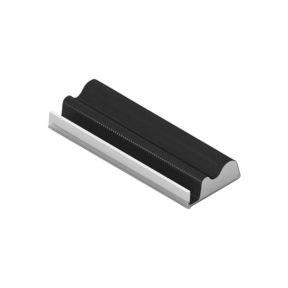 Q-Lon 3140 tochtstrip kader 7 meter zwart