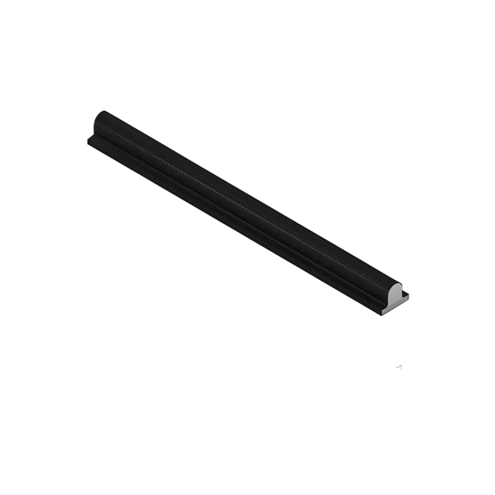 Q-Lon 48400 tochtstrip kader 7 meter zwart