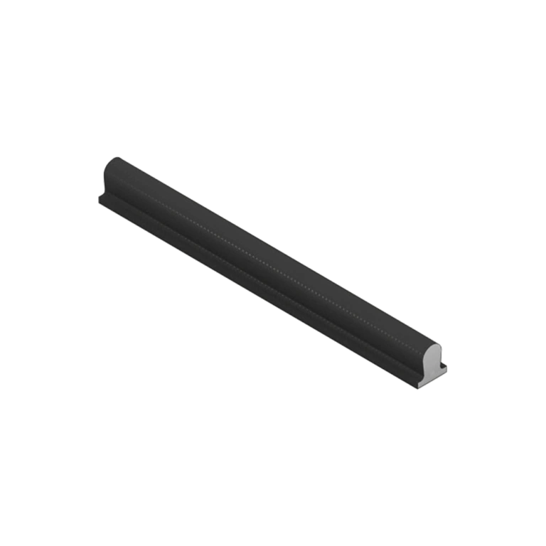 Q-Lon 48510 tochtstrip kader 7 meter zwart