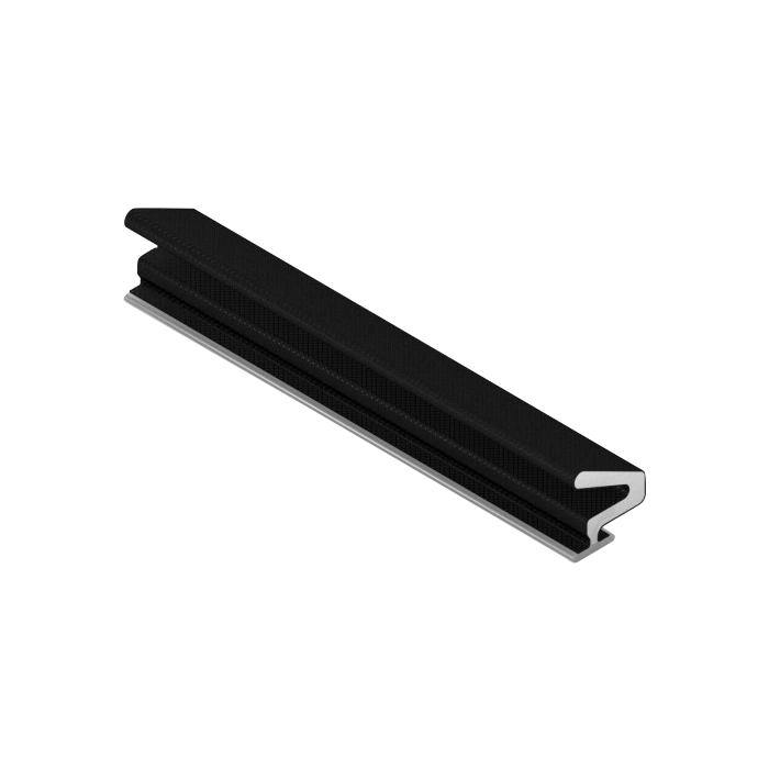 Q-Lon 48700 tochtstrip kader 7 meter zwart