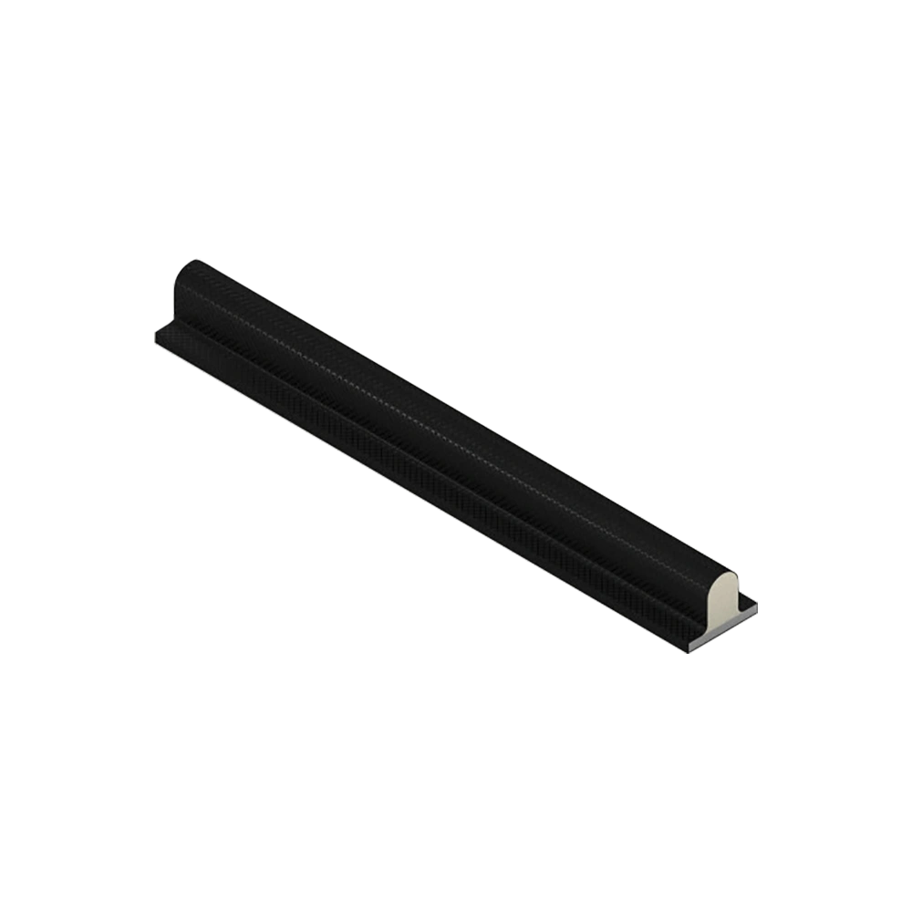 Q-Lon 69510 tochtstrip kader 7 meter zwart