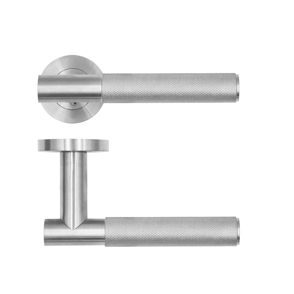 ZOO RVS deurklink Orta op rond rozet