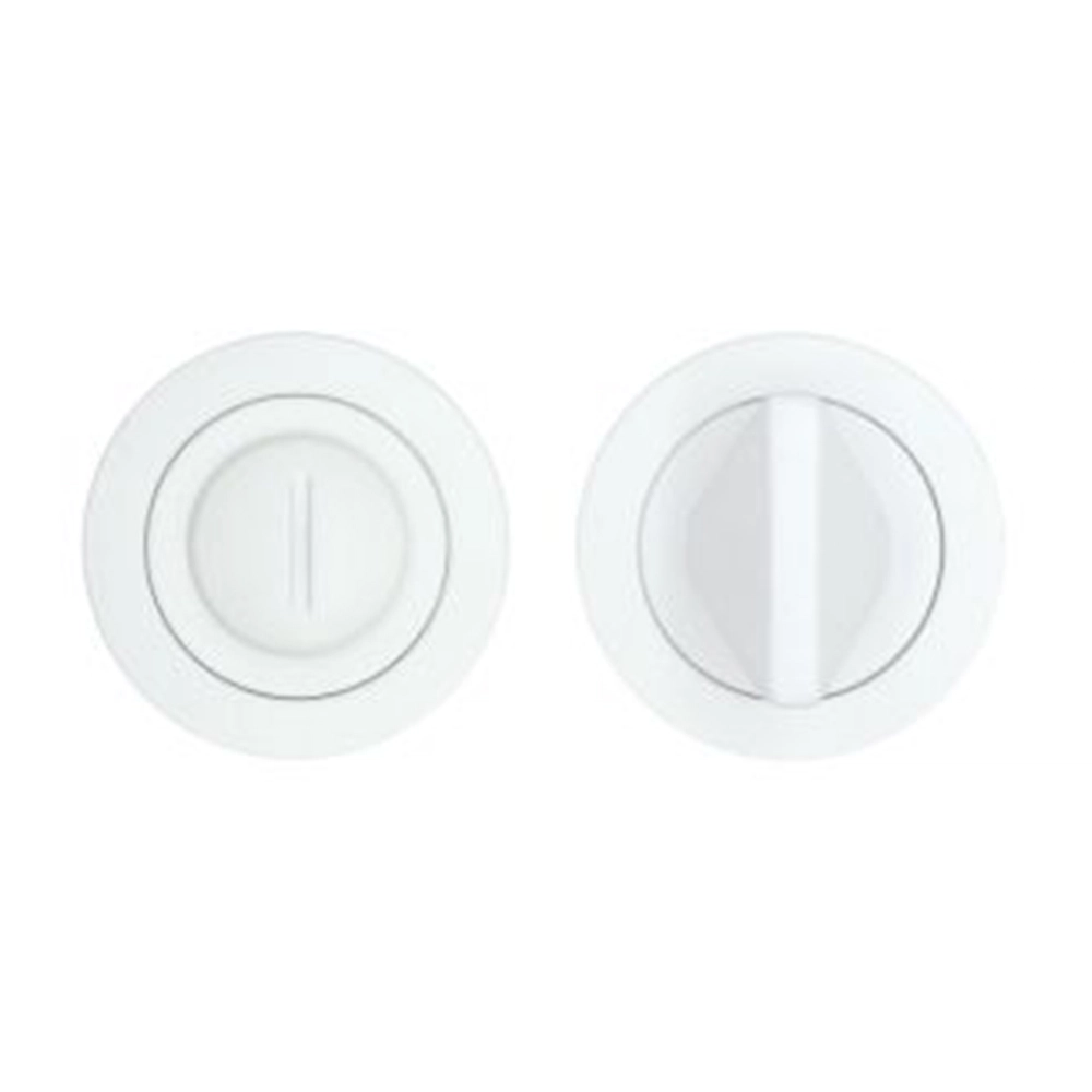 ZOO Toiletgarnituur rond geborsteld wit