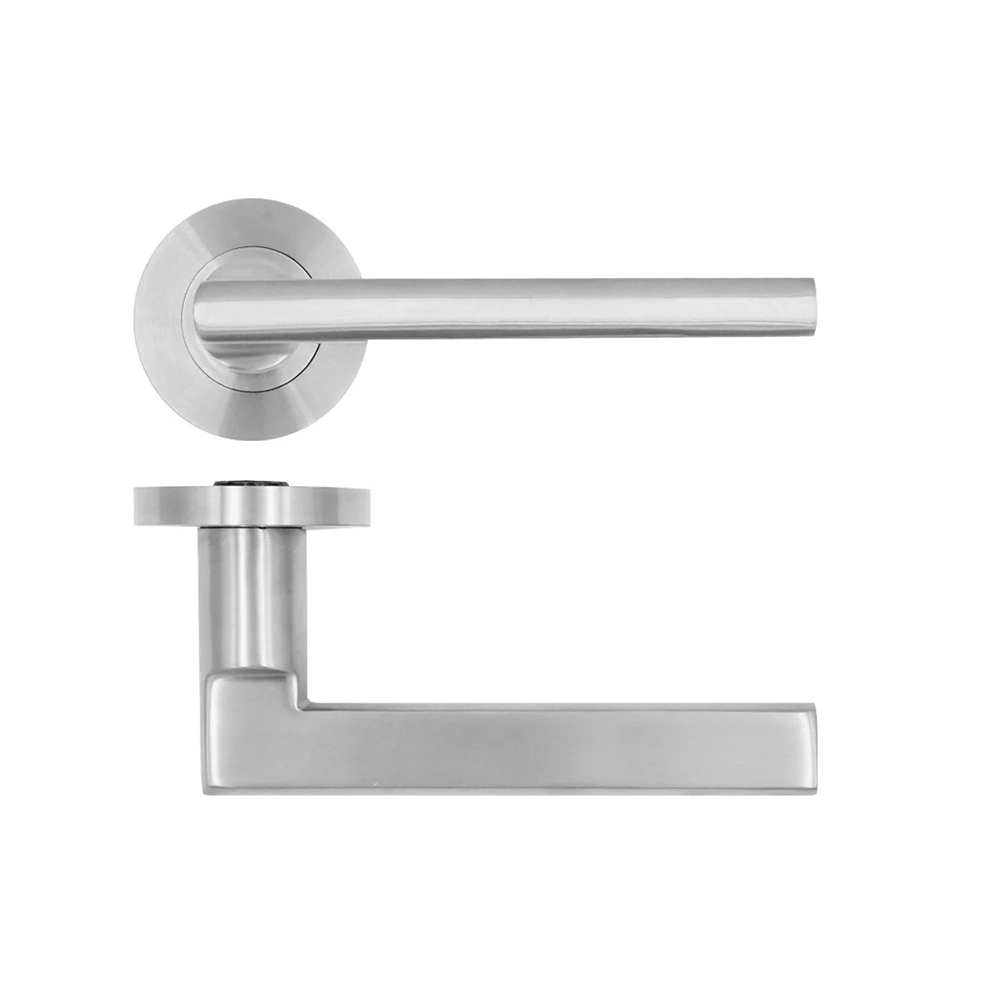 ZOO RVS deurklink Varese op rond rozet