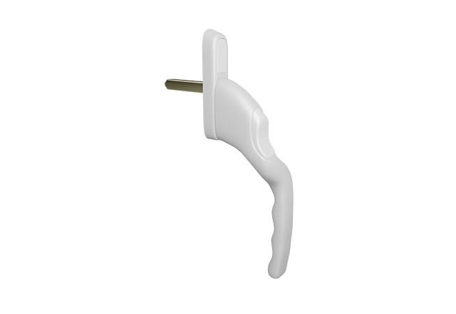 Winlock raamkruk drukknop rechts wit