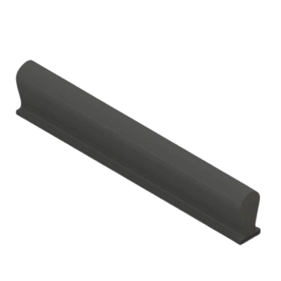 Q-Lon 48950 tochtstrip kader 7 meter zwart