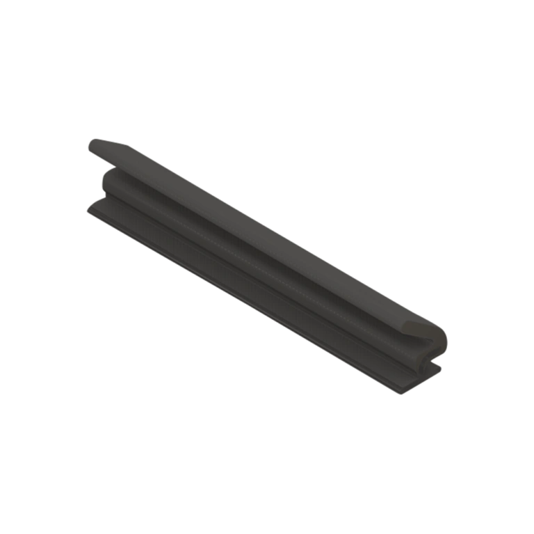 Q-Lon 69800 tochtstrip kader 7 meter zwart